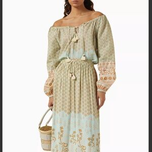 NEW 🪸 SPELL Sweet Nothing Bohemian Floral Blouse Organic Cotton